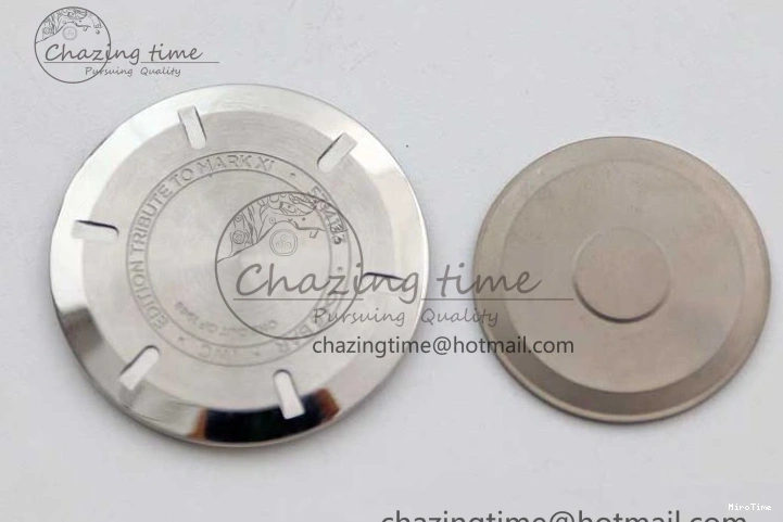 MIROTIME 0126 FastDry Mark XVIII “TRIBUTE TO MARK XI” IW327007 M+F 1:1 Best Edition Black Dial on Green Nylon Strap A 7050